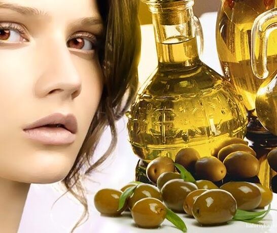 Olivový olej pro omlazující masku na obličej